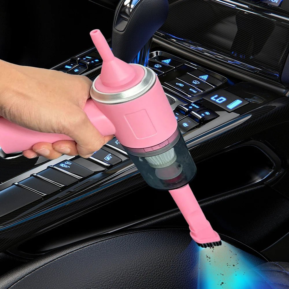 Car Vacuum Cleaner Strong Suction Powerful Mini Cleaning Machines Portable Wireless Handheld Air Blowers Household Appliances - Maxx accessoires auto
