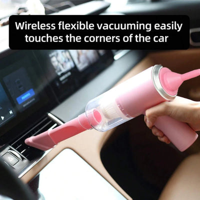 Car Vacuum Cleaner Strong Suction Powerful Mini Cleaning Machines Portable Wireless Handheld Air Blowers Household Appliances - Maxx accessoires auto
