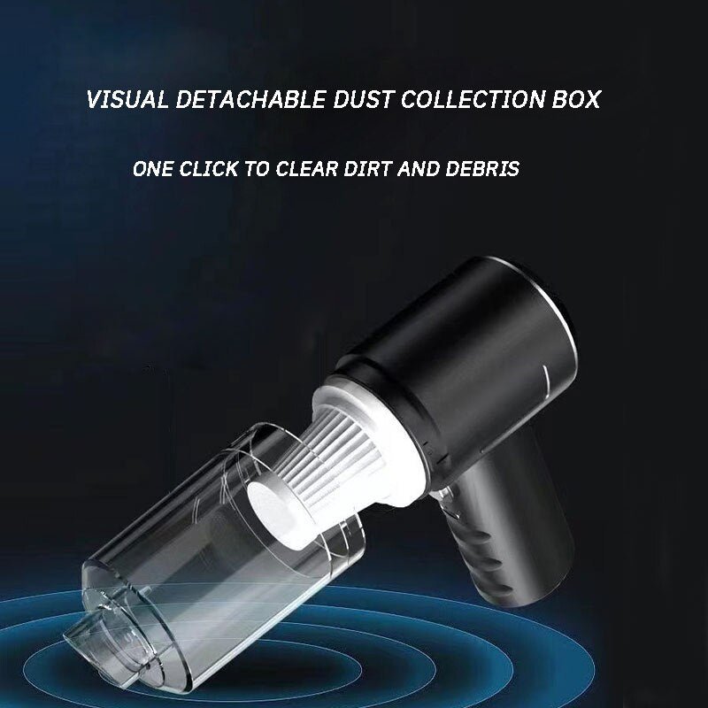 Car Vacuum Cleaner Strong Suction Powerful Mini Cleaning Machines Portable Wireless Handheld Air Blowers Household Appliances - Maxx accessoires auto