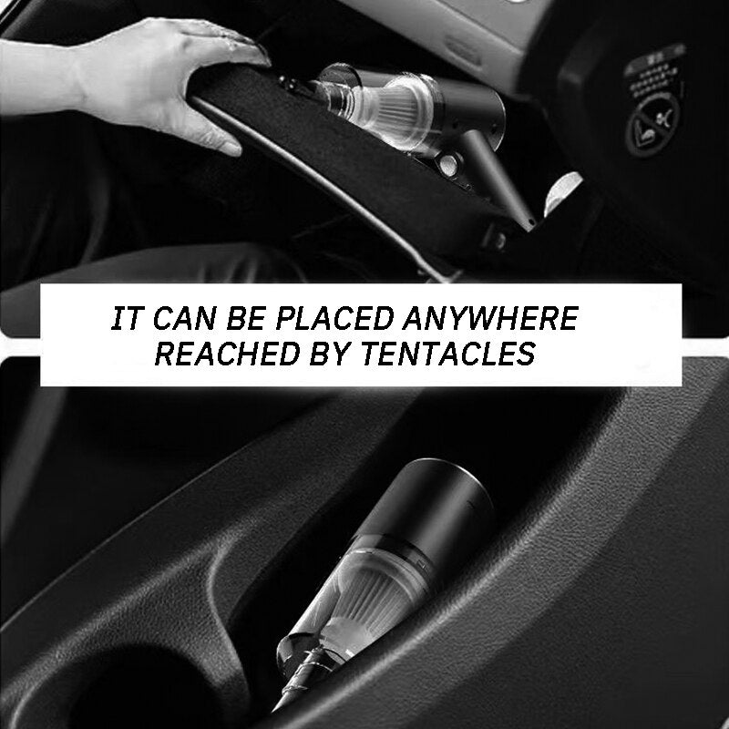 Car Vacuum Cleaner Strong Suction Powerful Mini Cleaning Machines Portable Wireless Handheld Air Blowers Household Appliances - Maxx accessoires auto