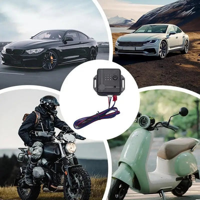 Car Vibration Sensor Alarm Car Anti Theft Device Remote Motion Detectors Car Alarm Device Home Security Systems Waterproof - Maxx accessoires auto