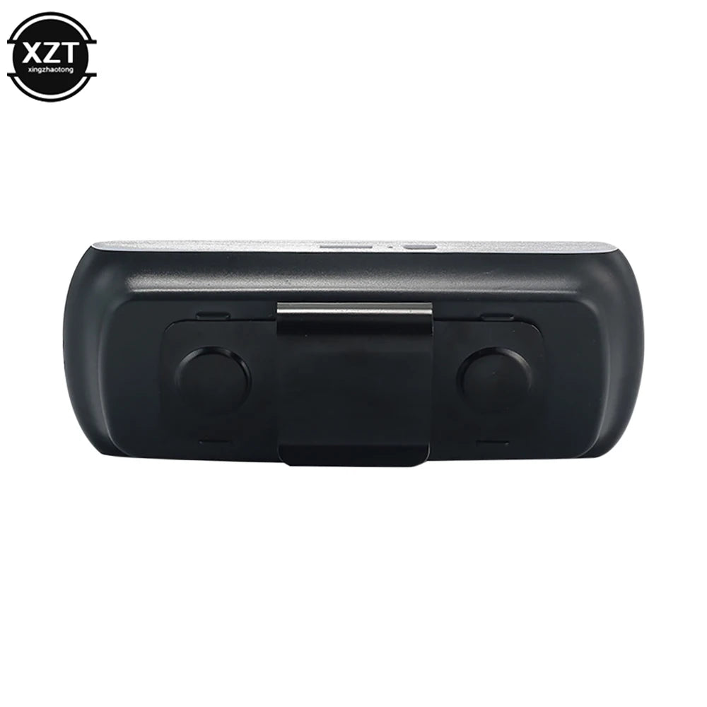 Car Wireless Bluetooth Kit Handsfree Speakerphone Sun Visor Phone Speaker Auto Bluetooth Music Player Audio Receiver Accessories - Maxx accessoires auto