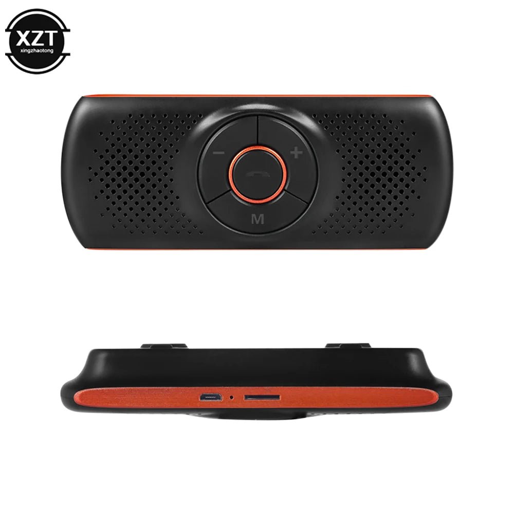 Car Wireless Bluetooth Kit Handsfree Speakerphone Sun Visor Phone Speaker Auto Bluetooth Music Player Audio Receiver Accessories - Maxx accessoires auto