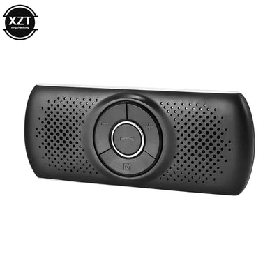 Car Wireless Bluetooth Kit Handsfree Speakerphone Sun Visor Phone Speaker Auto Bluetooth Music Player Audio Receiver Accessories - Maxx accessoires auto
