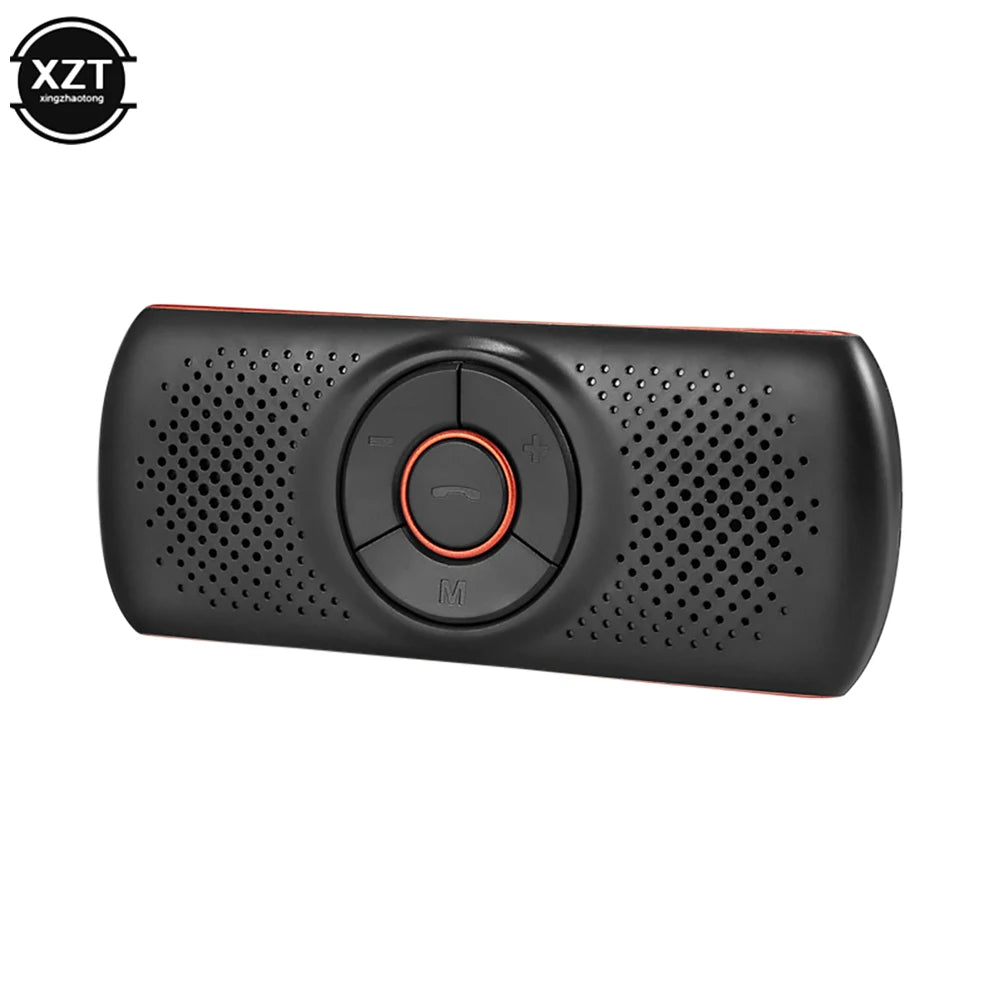 Car Wireless Bluetooth Kit Handsfree Speakerphone Sun Visor Phone Speaker Auto Bluetooth Music Player Audio Receiver Accessories - Maxx accessoires auto
