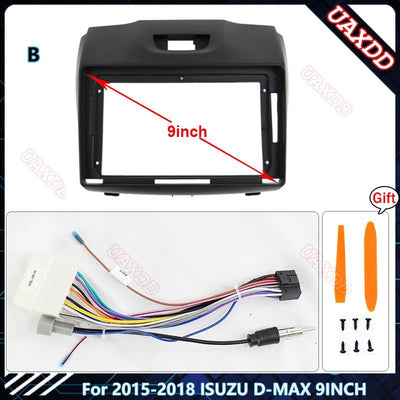 For 2015 - 2018 ISUZU D - MAX mu - X 9inch Car Radio Android Stereo audio screen multimedia video playercables Harness frame - Maxx accessoires auto