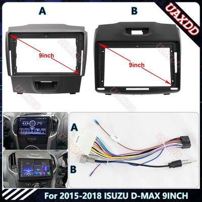 For 2015 - 2018 ISUZU D - MAX mu - X 9inch Car Radio Android Stereo audio screen multimedia video playercables Harness frame - Maxx accessoires auto
