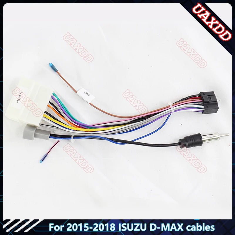 For 2015 - 2018 ISUZU D - MAX mu - X 9inch Car Radio Android Stereo audio screen multimedia video playercables Harness frame - Maxx accessoires auto