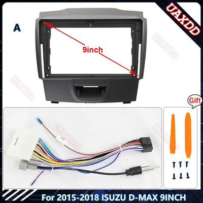 For 2015 - 2018 ISUZU D - MAX mu - X 9inch Car Radio Android Stereo audio screen multimedia video playercables Harness frame - Maxx accessoires auto