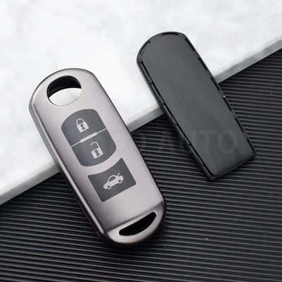 For Mazda 2 3 5 6 BL BM GJ Atenza Axela Demio CX - 3 CX3 CX - 5 CX5 CX7 CX - 9 CX8 TPU Car Key Case Cover 2 3 4 Buttons - Maxx accessoires auto