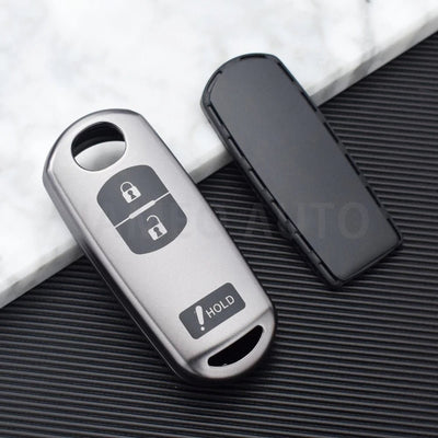 For Mazda 2 3 5 6 BL BM GJ Atenza Axela Demio CX - 3 CX3 CX - 5 CX5 CX7 CX - 9 CX8 TPU Car Key Case Cover 2 3 4 Buttons - Maxx accessoires auto