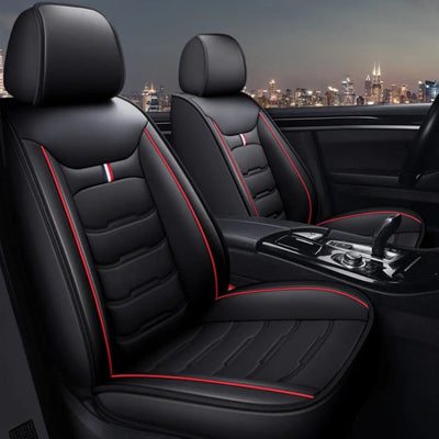 Full Coverage Universal Pu Leather Car Seat Covers for Buick Enclave Cascada Encore Lacrosse Excelle Regal TourX Car Accessories - Maxx accessoires auto