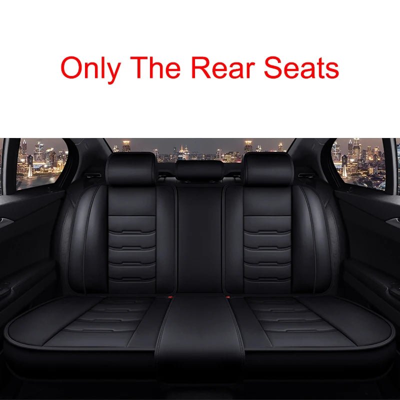 Full Coverage Universal Pu Leather Car Seat Covers for Buick Enclave Cascada Encore Lacrosse Excelle Regal TourX Car Accessories - Maxx accessoires auto