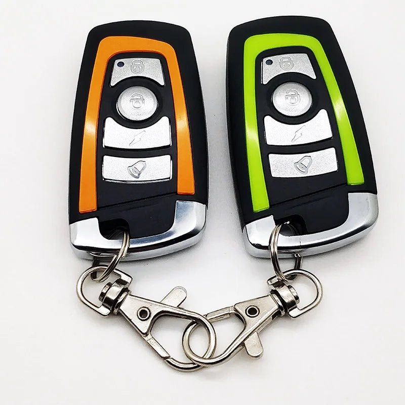 Full function motorcycle anti - theft alarm 12V vibration alarm with remote start and extinguishing double flash search sensitive - Maxx accessoires auto
