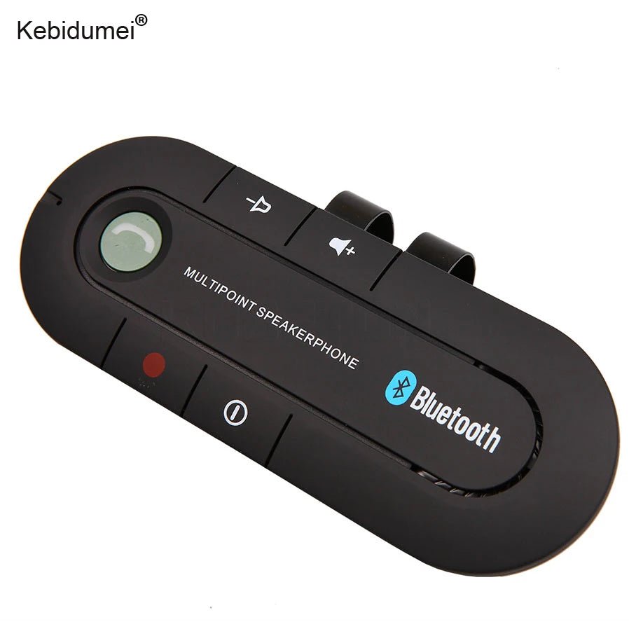 HOt Sale Wireless Handsfree Car Bluetooth Kit 4.1 Sun Visor Bluetooth Speaker Speakerphone MP3 Music Player Car Charger - Maxx accessoires auto
