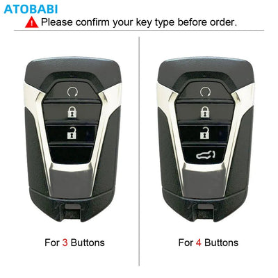 Leather Car Key Cover For Isuzu X Series DMAX D - Max X - Terrain Pickup 2020 2021 2022 MU - X LS - T Smart Remote Case Auto Accessories - Maxx accessoires auto