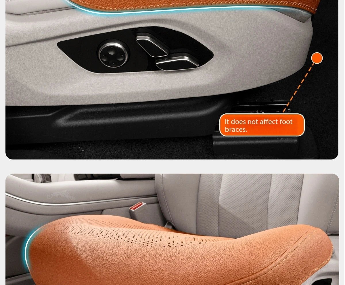 Leather Car Seat Cover, Luxury Breathable Front Seat Protector Cushion For Lexus NX GS RX IS ES GX LX RC 200 250 350 LS 450H - Maxx accessoires auto