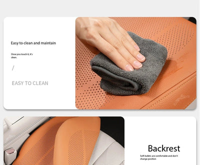 Leather Car Seat Cover, Luxury Breathable Front Seat Protector Cushion For Lexus NX GS RX IS ES GX LX RC 200 250 350 LS 450H - Maxx accessoires auto