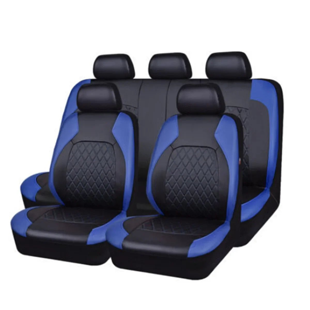 Luxury PU Leather Car Seat Cover Set Full Coverage Anti - Scratch Fits Sedan/SUV/Truck Universal Protection Easy Installati amagi - Maxx accessoires auto