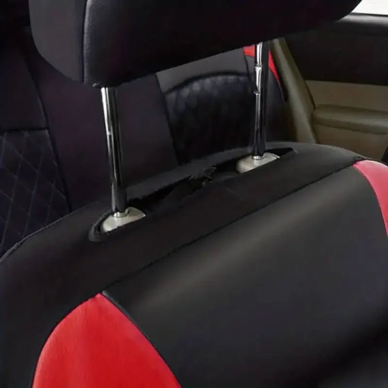 Luxury PU Leather Car Seat Cover Set Full Coverage Anti - Scratch Fits Sedan/SUV/Truck Universal Protection Easy Installati amagi - Maxx accessoires auto