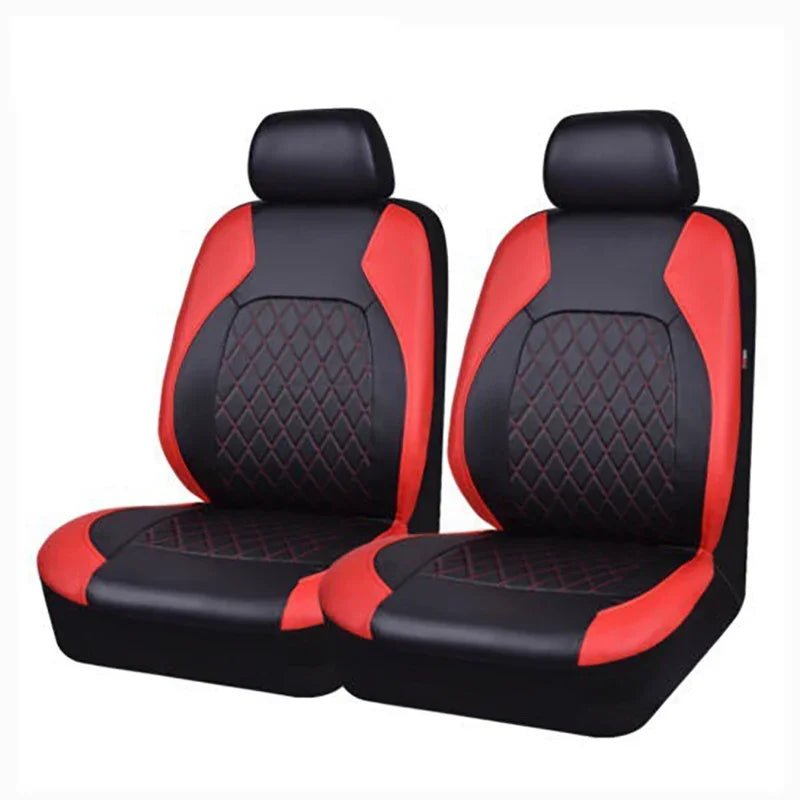 Luxury PU Leather Car Seat Cover Set Full Coverage Anti - Scratch Fits Sedan/SUV/Truck Universal Protection Easy Installati amagi - Maxx accessoires auto