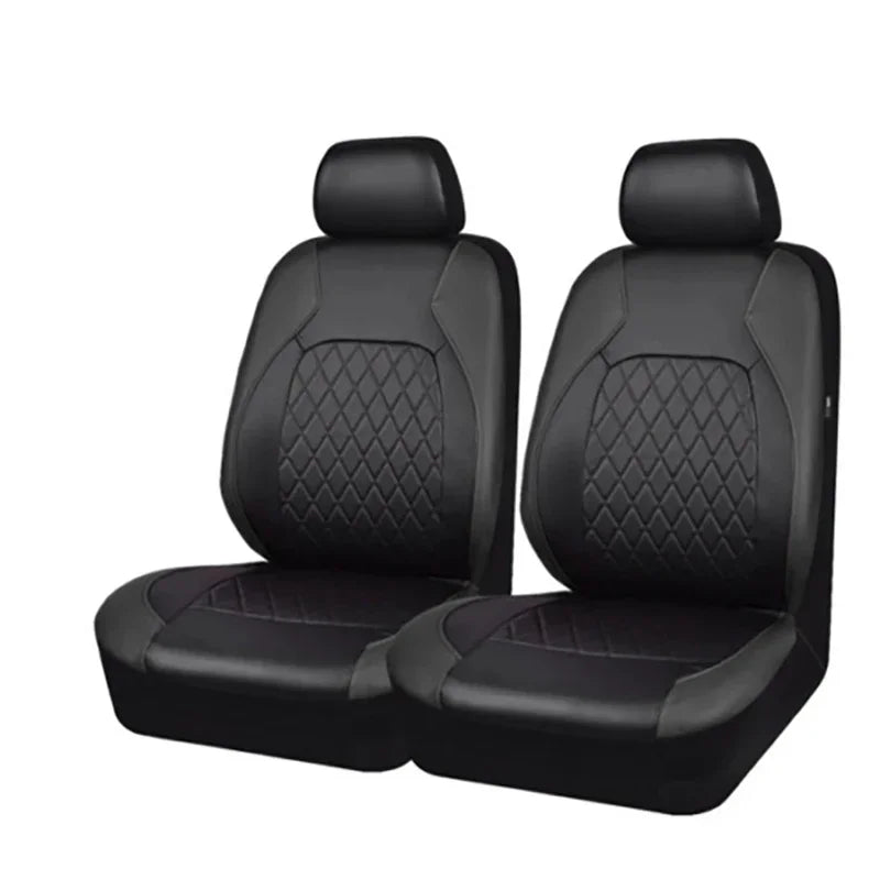 Luxury PU Leather Car Seat Cover Set Full Coverage Anti - Scratch Fits Sedan/SUV/Truck Universal Protection Easy Installati amagi - Maxx accessoires auto