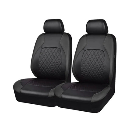 Luxury PU Leather Car Seat Cover Set Full Coverage Anti - Scratch Fits Sedan/SUV/Truck Universal Protection Easy Installati amagi - Maxx accessoires auto