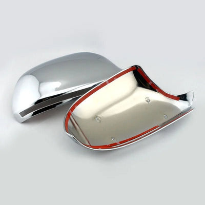 Matt Chrome Side Mirror Cover Bead Chrome Silver Wing Mirror Caps for Audi A3 S3 A4 S4 A5 S5 A6 s6 RS6 Q3 RSQ3 2008 - 2011 - Maxx accessoires auto