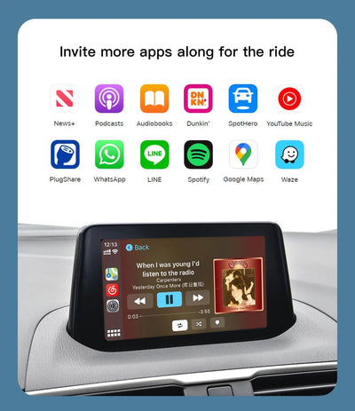 New Upgrade CarPlay Android Auto USB Hub Adapter for Mazda 2 3 6 CX3 CX5 CX8 CX9 MX5 miata TK78669U0C Retrofit Kit 00008FZ34 - Maxx accessoires auto