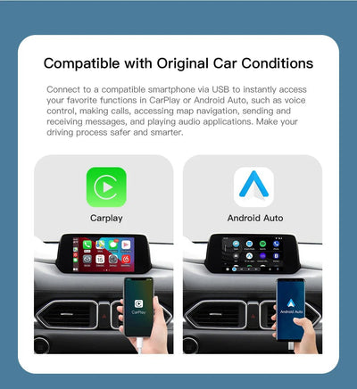 New Upgrade CarPlay Android Auto USB Hub Adapter for Mazda 2 3 6 CX3 CX5 CX8 CX9 MX5 miata TK78669U0C Retrofit Kit 00008FZ34 - Maxx accessoires auto