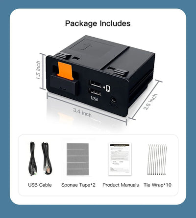 New Upgrade CarPlay Android Auto USB Hub Adapter for Mazda 2 3 6 CX3 CX5 CX8 CX9 MX5 miata TK78669U0C Retrofit Kit 00008FZ34 - Maxx accessoires auto
