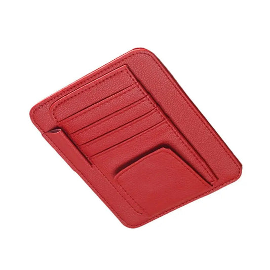 Porte Lunettes - CarShadeGuard™ - Rouge - Maxx accessoires auto