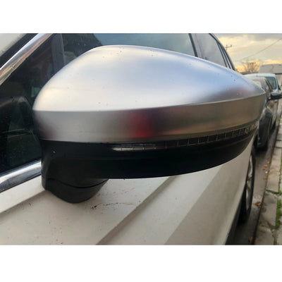 Rearview Side Wing Mirror Caps Cover For VW Tiguan Allspace L MK2 2017 2018 2019 2020 Replacement Matt Chrome - Maxx accessoires auto