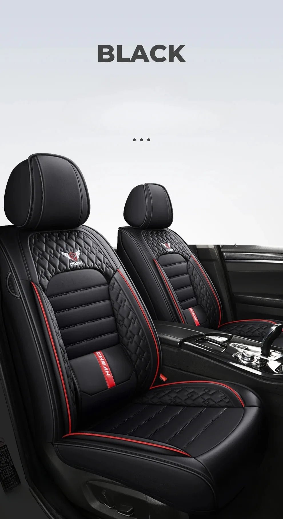 Ultra - Comfy & Durable Full - Wrap Leather Car Seat Covers – Premium Craftsmanship, All - Season, Universal Fit for Most Vehicles - Maxx accessoires auto