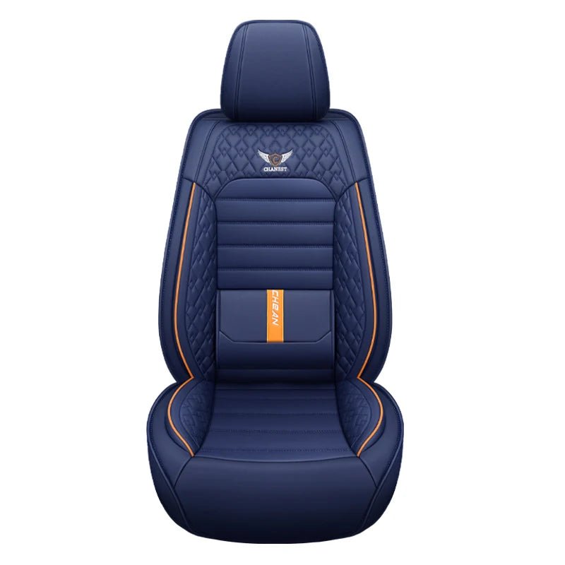 Ultra - Comfy & Durable Full - Wrap Leather Car Seat Covers – Premium Craftsmanship, All - Season, Universal Fit for Most Vehicles - Maxx accessoires auto