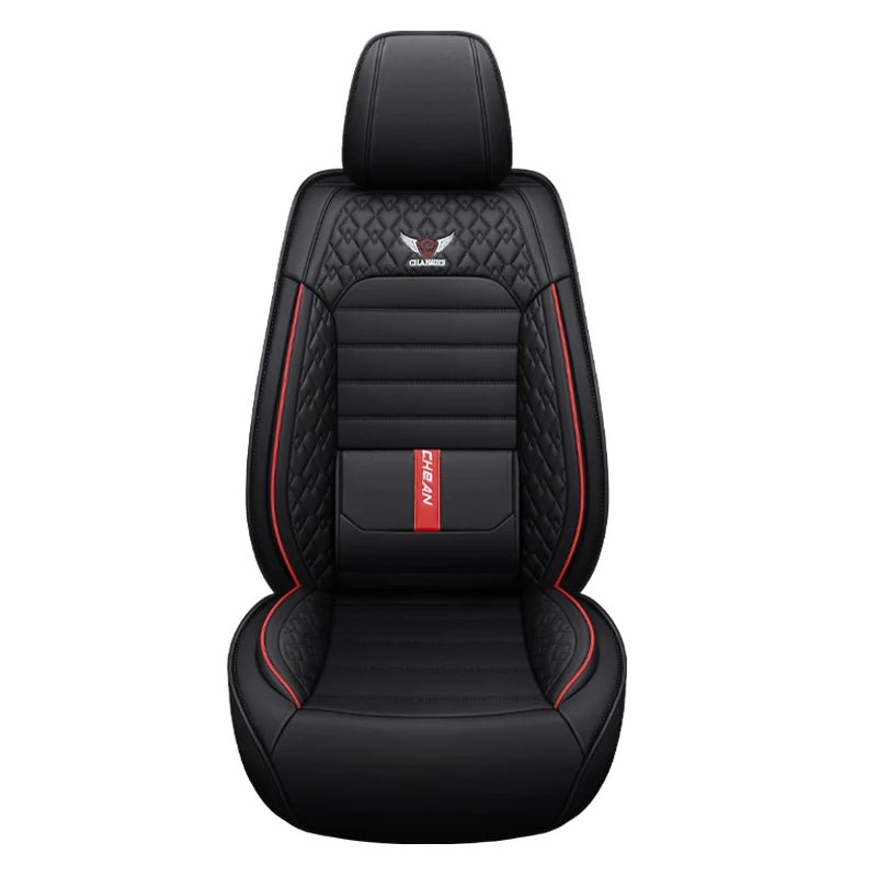 Ultra - Comfy & Durable Full - Wrap Leather Car Seat Covers – Premium Craftsmanship, All - Season, Universal Fit for Most Vehicles - Maxx accessoires auto