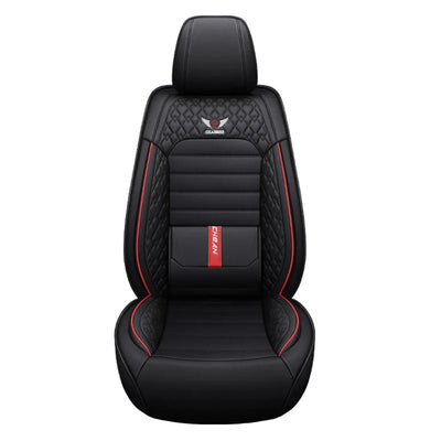 Ultra - Comfy & Durable Full - Wrap Leather Car Seat Covers – Premium Craftsmanship, All - Season, Universal Fit for Most Vehicles - Maxx accessoires auto
