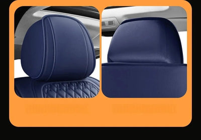 Ultra - Comfy & Durable Full - Wrap Leather Car Seat Covers – Premium Craftsmanship, All - Season, Universal Fit for Most Vehicles - Maxx accessoires auto