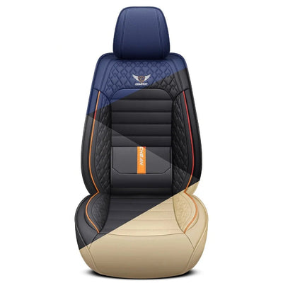 Ultra - Comfy & Durable Full - Wrap Leather Car Seat Covers – Premium Craftsmanship, All - Season, Universal Fit for Most Vehicles - Maxx accessoires auto