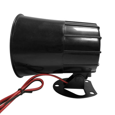 Universal 125dB Loud Warning Alarm Siren for Car Auto Motorcycle Truck 12V 24V 15W Mini speaker Loud Warning Alarm Siren - Maxx accessoires auto