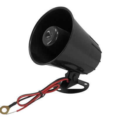 Universal 125dB Loud Warning Alarm Siren for Car Auto Motorcycle Truck 12V 24V 15W Mini speaker Loud Warning Alarm Siren - Maxx accessoires auto