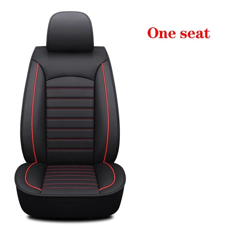 Universal Leather Car Seat Cover For Mitsubishi Eclipse Cross ASX Lancer Outlander VW Passat B8 Auto Cushion Styling Accessorie - Maxx accessoires auto