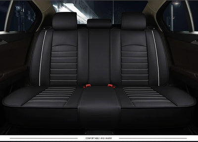 Universal Leather Car Seat Cover For Mitsubishi Eclipse Cross ASX Lancer Outlander VW Passat B8 Auto Cushion Styling Accessorie - Maxx accessoires auto