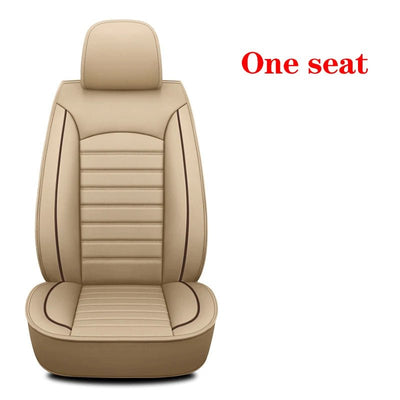 Universal Leather Car Seat Cover For Mitsubishi Eclipse Cross ASX Lancer Outlander VW Passat B8 Auto Cushion Styling Accessorie - Maxx accessoires auto