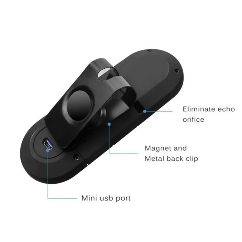 Wireless Bluetooth Speakerphone V4.1 Car Kit Handsfree Music Receiver Auto AUX Audio MP3 Music Receiver Universal Streaming - Maxx accessoires auto