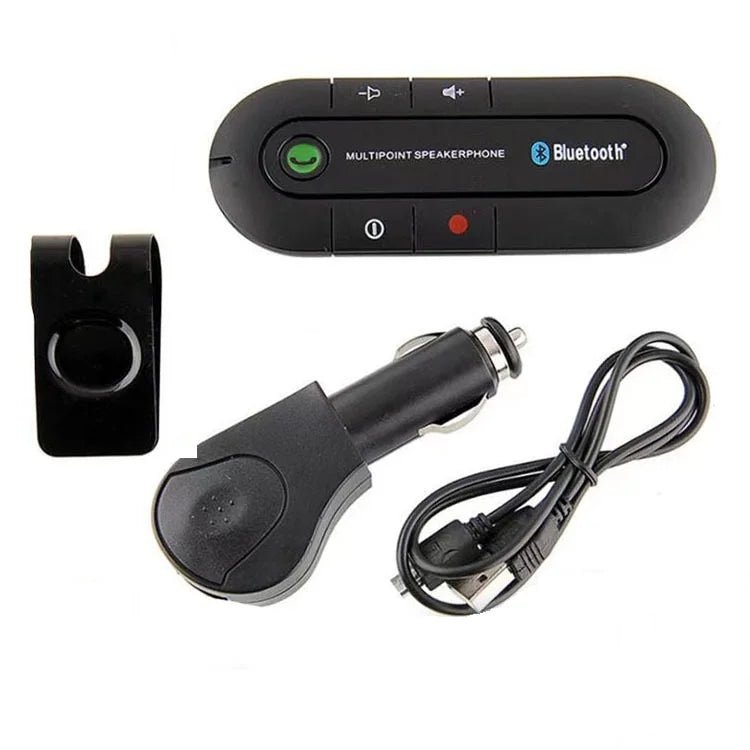Wireless Bluetooth Speakerphone V4.1 Car Kit Handsfree Music Receiver Auto AUX Audio MP3 Music Receiver Universal Streaming - Maxx accessoires auto